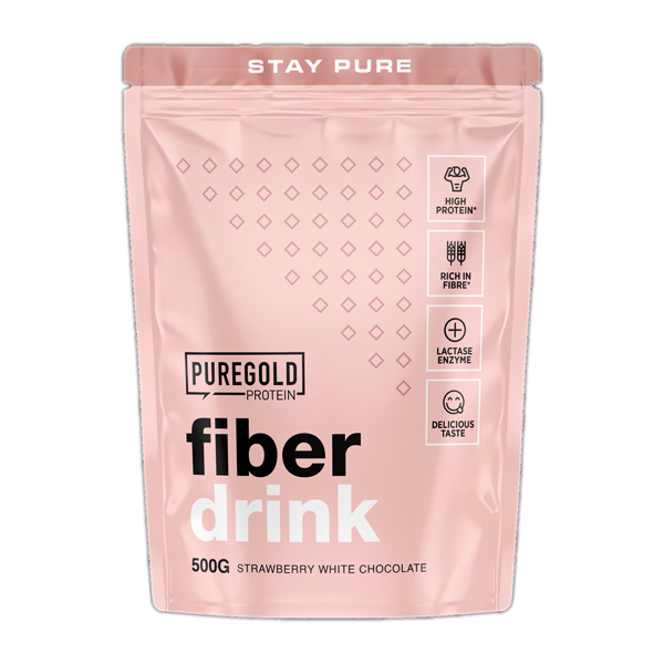 PGP Fiber drink - Strawberry White Chocolate 500gr