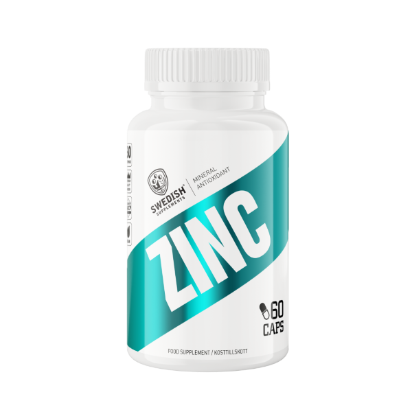 Zinc / Zink 60 hylki - Swedish Supplements